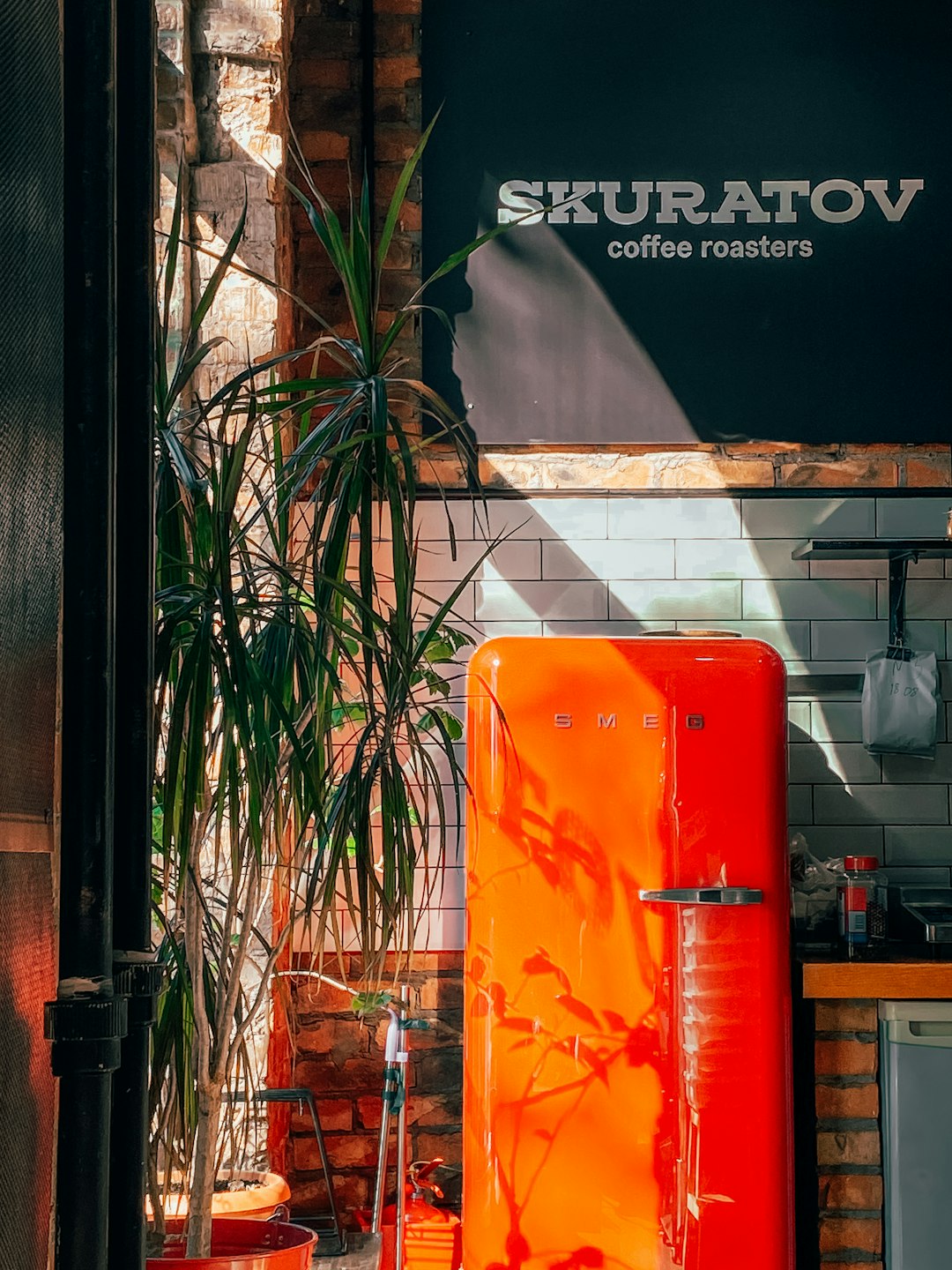 a red fire extinguisher